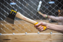 Load image into Gallery viewer, Shopro Professional League Throwing Axe - OG League Axe for the Sport of Urban Axe Throwing | Meets NATF/WATL specs | Buy Bulk Axes for Axe Throwing Venues Hand Forged Knives - Blacksmith Handmade Axes, Siam Blades Old Block Blades